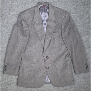 Hart Schaffner Marx 100% Camel Hair Sport Coat Blazer Mens 40R USA